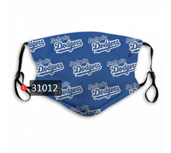 2020 Los Angeles Dodgers Dust mask with filter 69